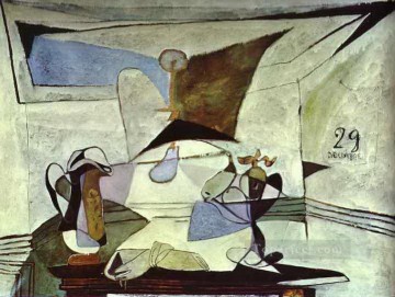 Naturaleza muerta cubista de 1936 Pablo Picasso Pinturas al óleo
